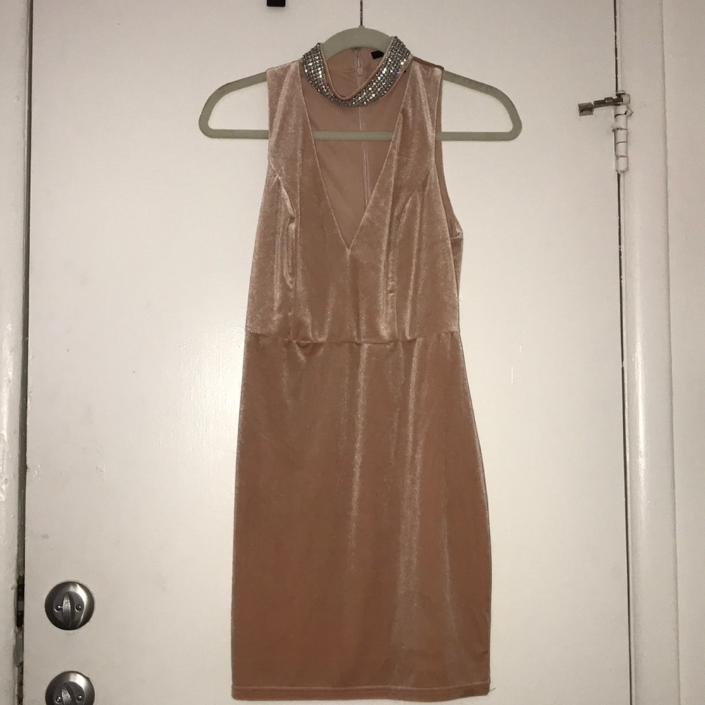 Velvet Bodycon Dress